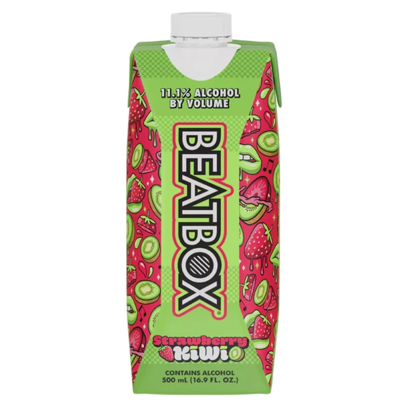 BeatBox Strawberry Kiwi 12-pack 16.9oz bottles