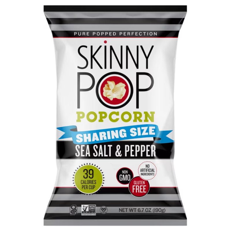 Sea Salt and Black Pepper Popcorn view 1