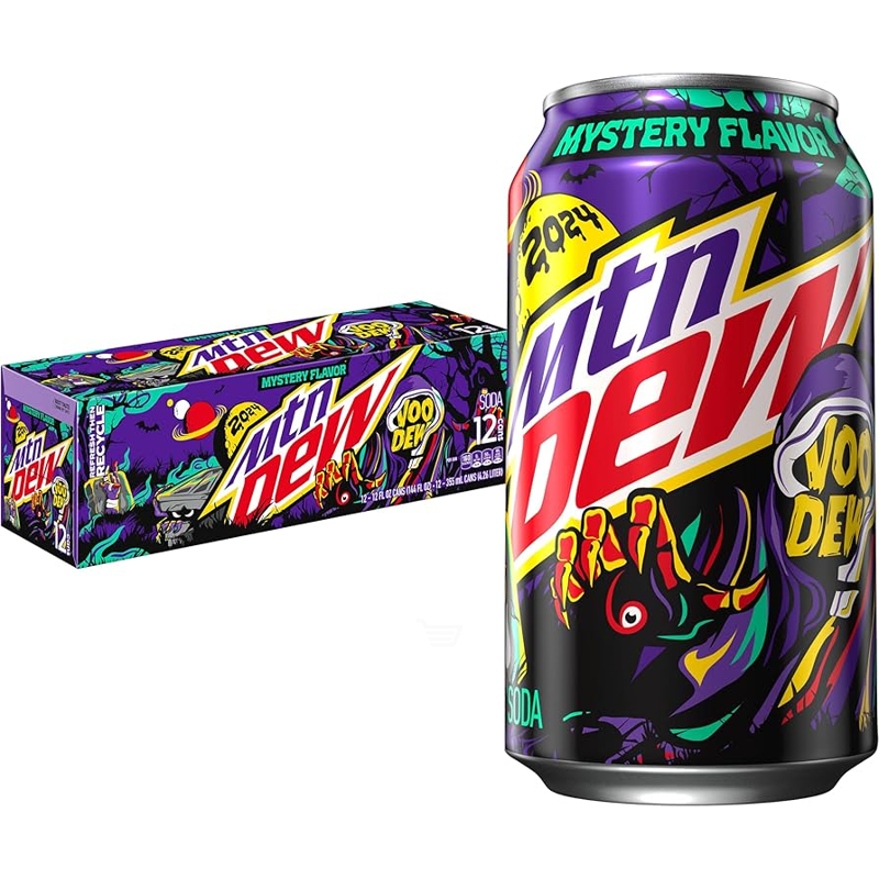 Mountain Dew VooDew 12-pack 12oz Cans