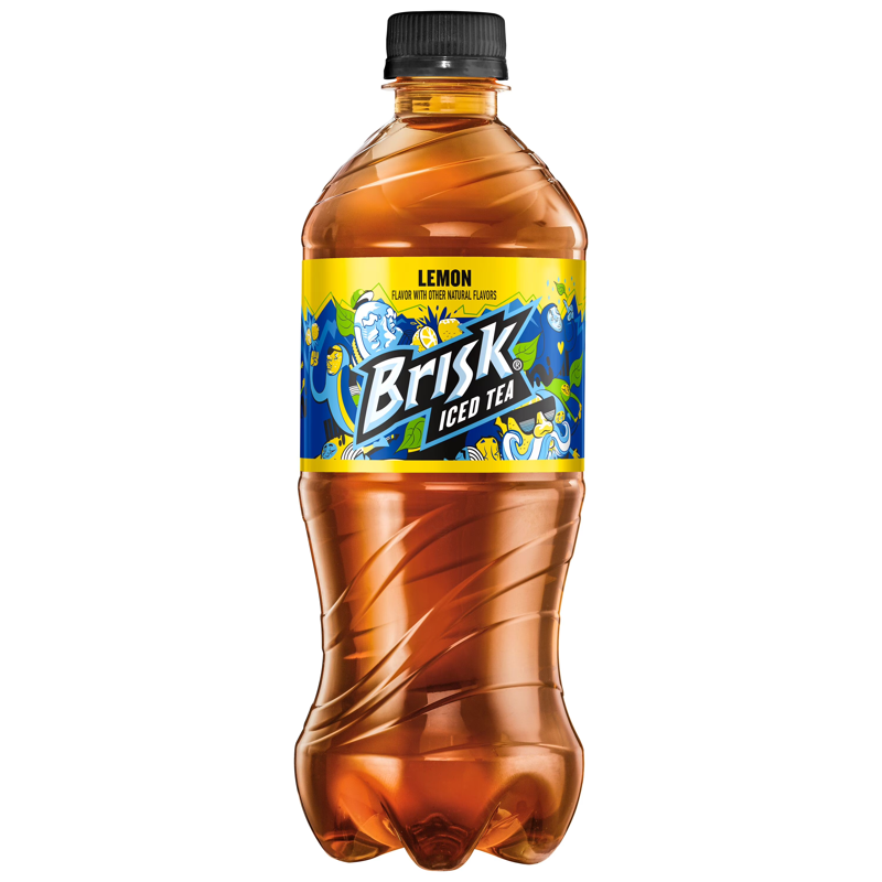 Lipton Brisk Lemon Iced Tea 20oz bottle