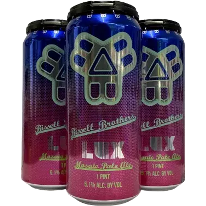 Bissell Brothers Lux Mosaic Pale Ale 4 Pack 16oz cans