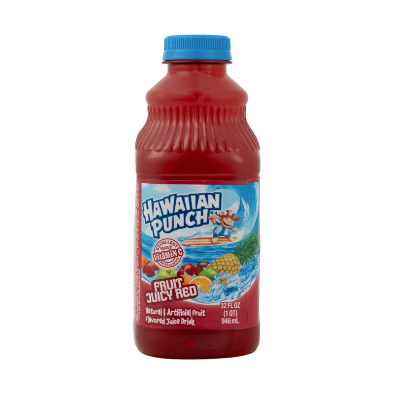 Hawaiian Punch Fruit Juicy Red 32oz Bottle