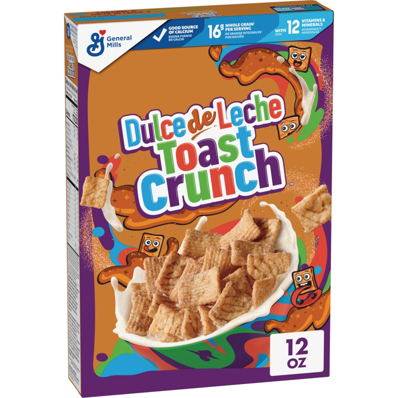 General Mills Cinnamon Toast Crunch Dulce de Leche Cereal 12oz Box