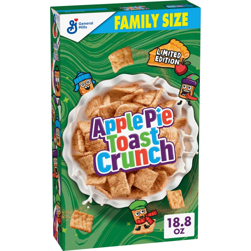 General Mills Apple Pie Toast Crunch 12oz Box