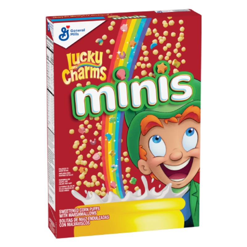 General Mills Lucky Charms Minis Cereal 12oz Box