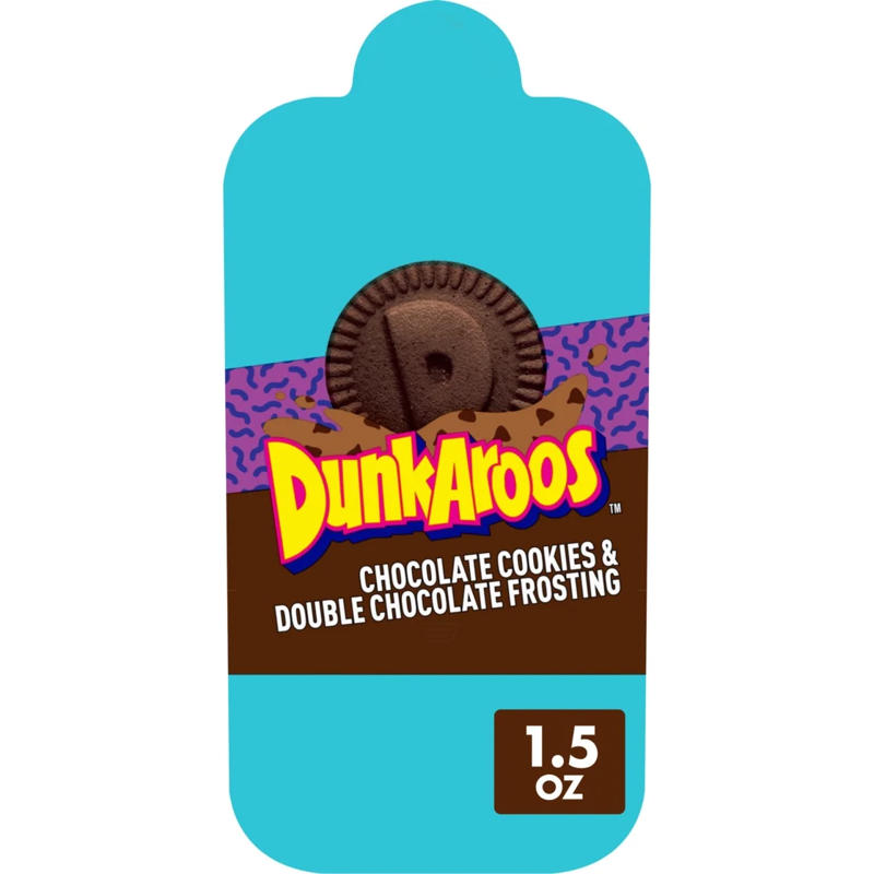 Betty Crocker Dunkaroos Chocolate Cookies & Chocolate Frosting view 1