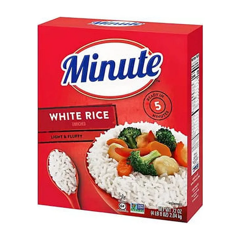 Minute Instant Enriched Long Grain White Rice 72oz Box
