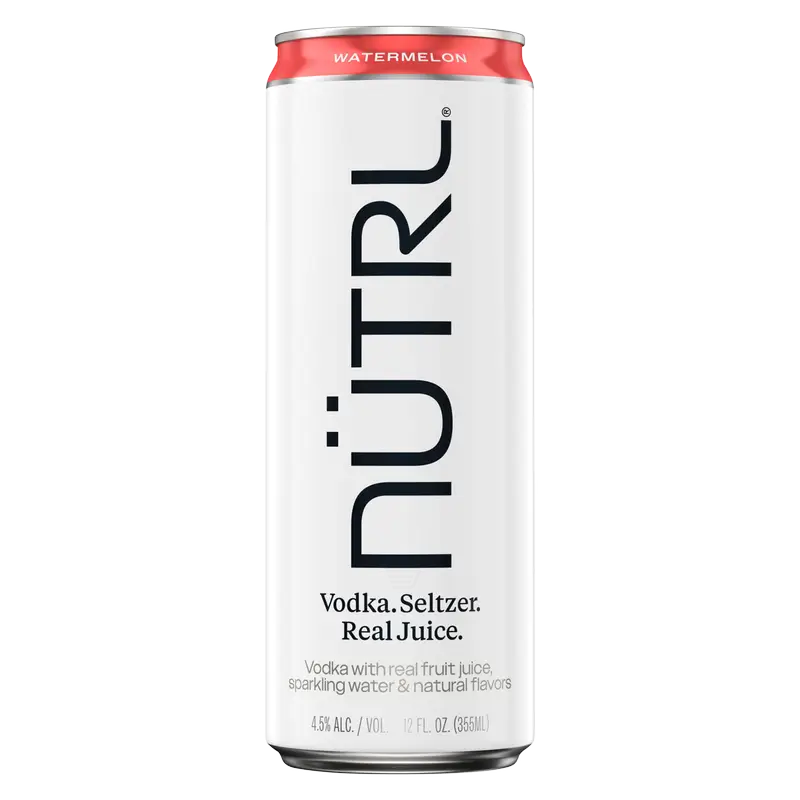 NUTRL Watermelon Vodka Hard Seltzer