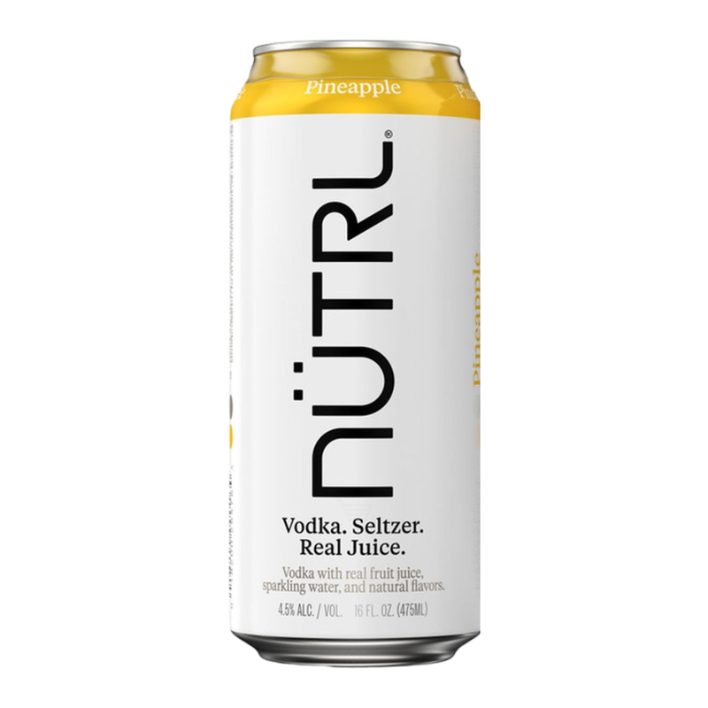 NÜTRL Pineapple Vodka Seltzer view 1