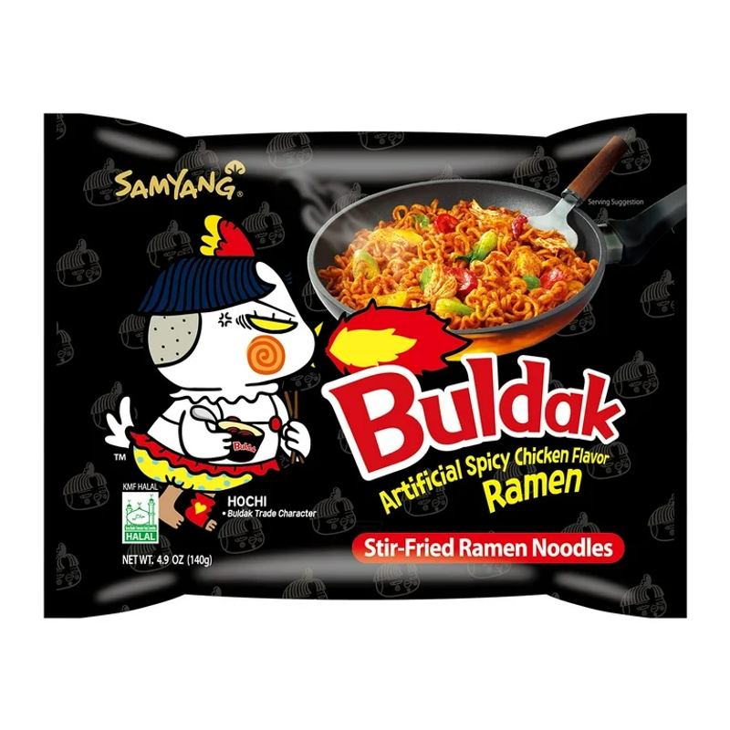 Samyang Buldak Spicy Yakisoba Stir-Fry Instant Noodles view 1