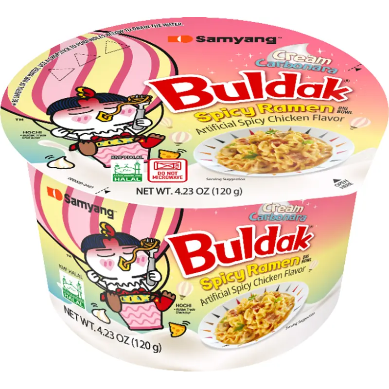 Samyang Buldak Cream Carbonara view 1