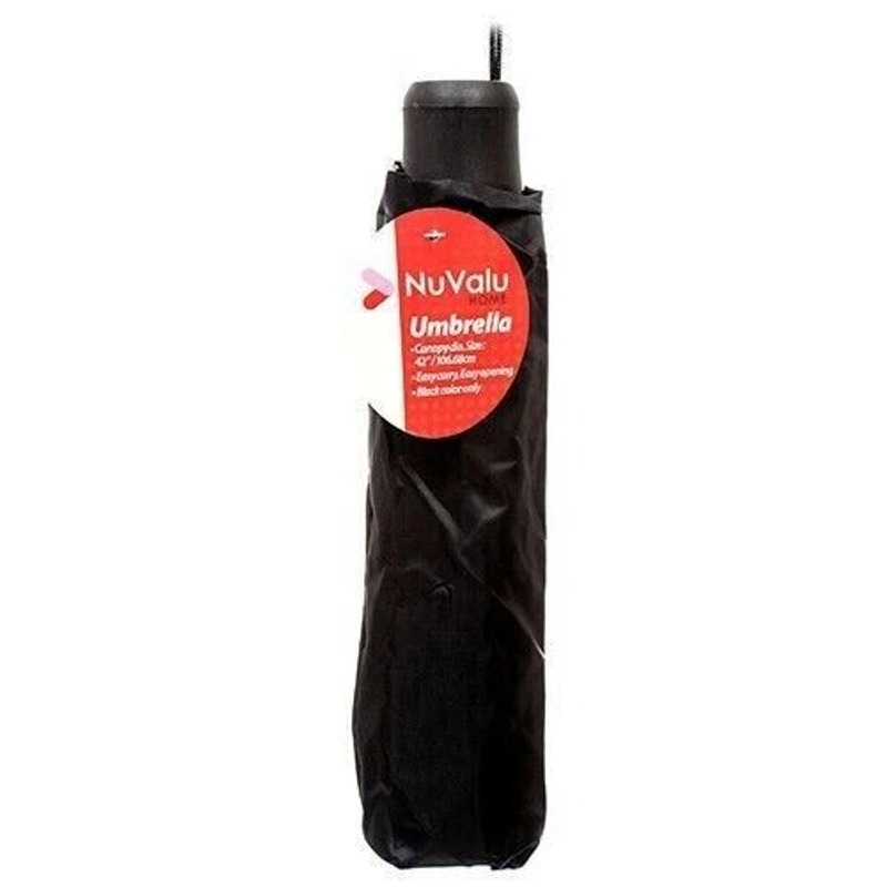 NuValu 3-Fold Umbrella 42in 42in