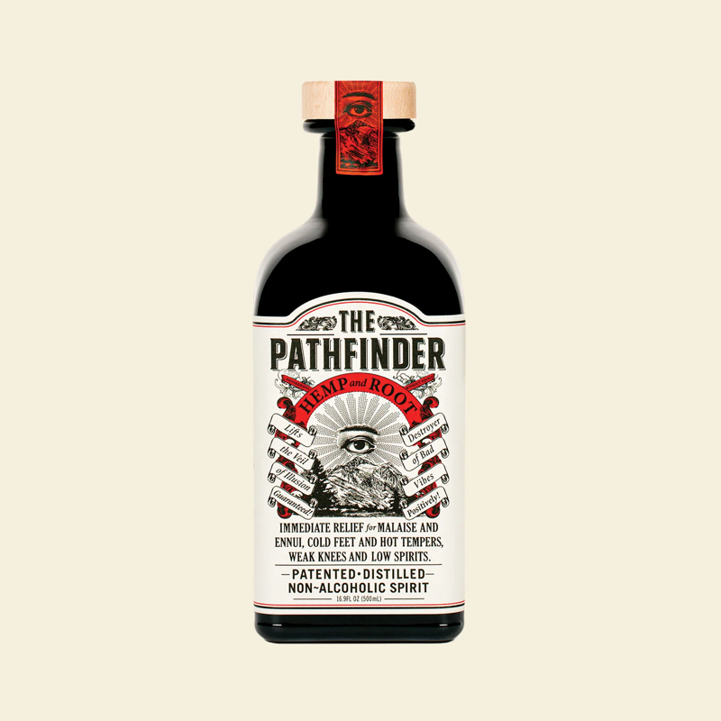 The Pathfinder Hemp & Root Non-Alcoholic Spirit view 1