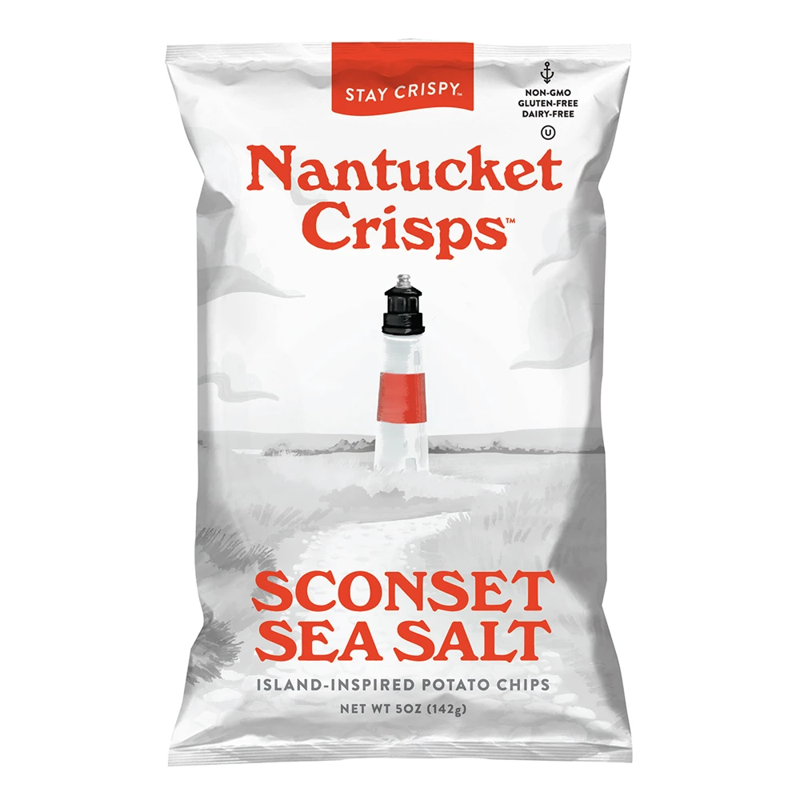Nantucket Crisps Sconset Sea Salt 5oz Bag