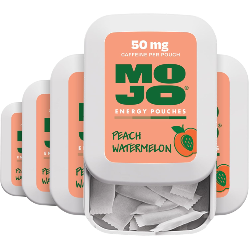 MOJO Energy Peach Watermelon Pouches 15ct