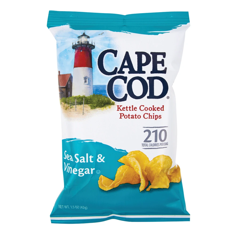 Cape Cod Sea Salt & Vinegar Potato Chips view 1