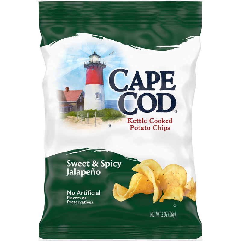 Cape Cod Sweet & Spicy Jalapeno Kettle Cooked Potato Chips