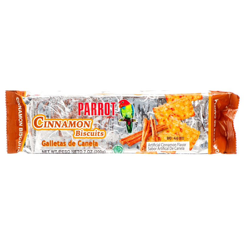 Parrot Cinnamon Biscuits 7oz Bag