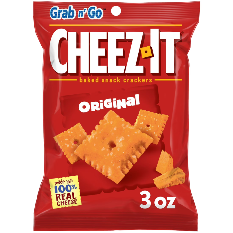Cheez-It Original Snack Crackers view 1