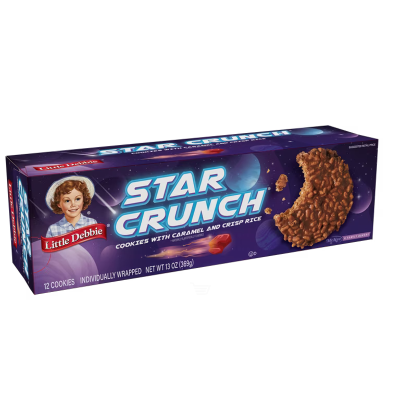 Little Debbie Star Crunch 13oz Box
