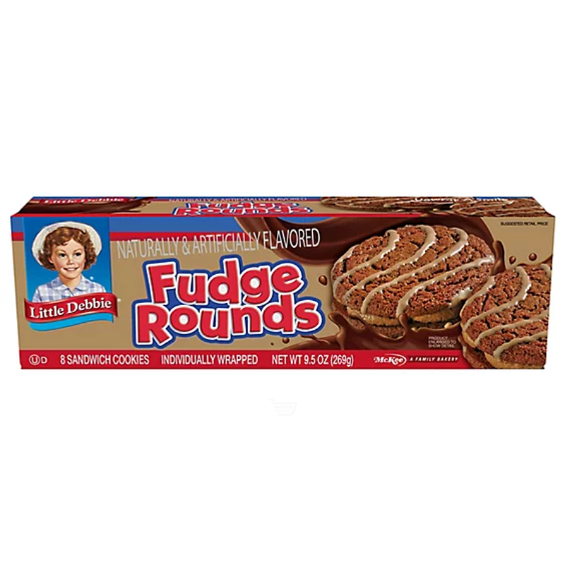 Little Debbie Fudge Rounds 9.5oz Box