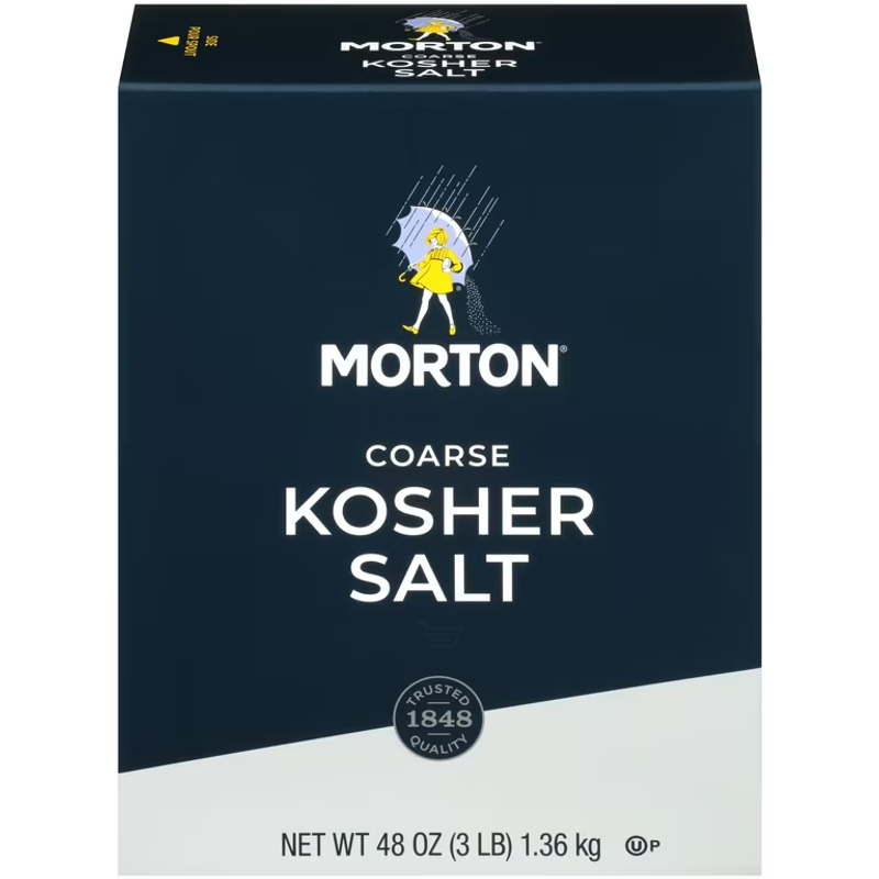 Morton Coarse Kosher Salt Box view 1