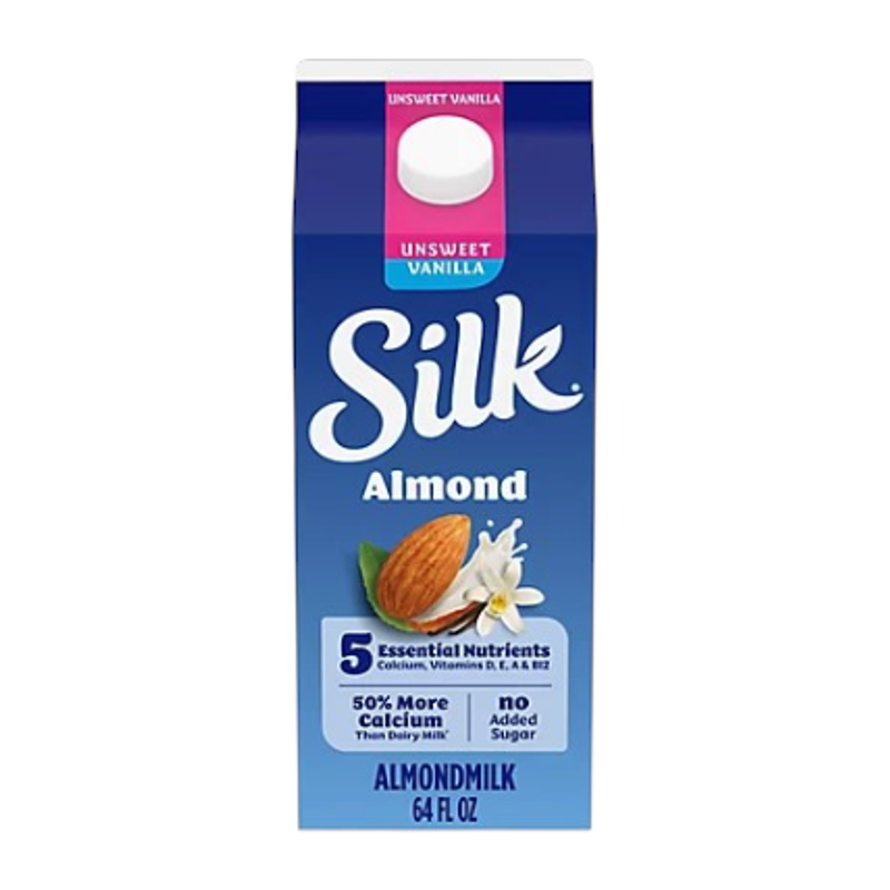 Silk Unsweetened Almondmilk view 1