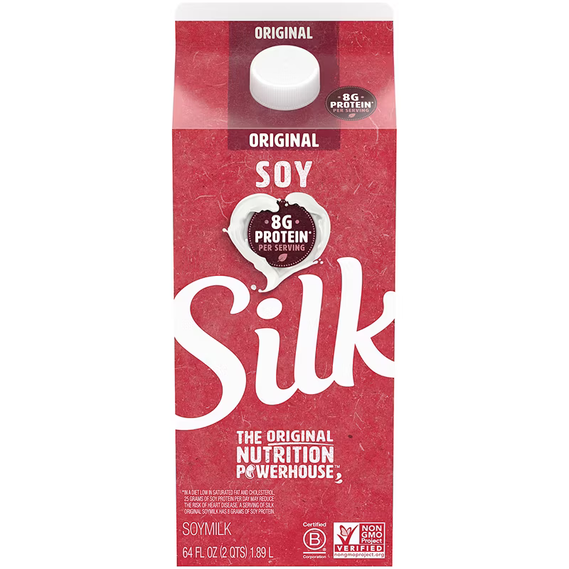 Silk Original Soymilk 64oz Carton