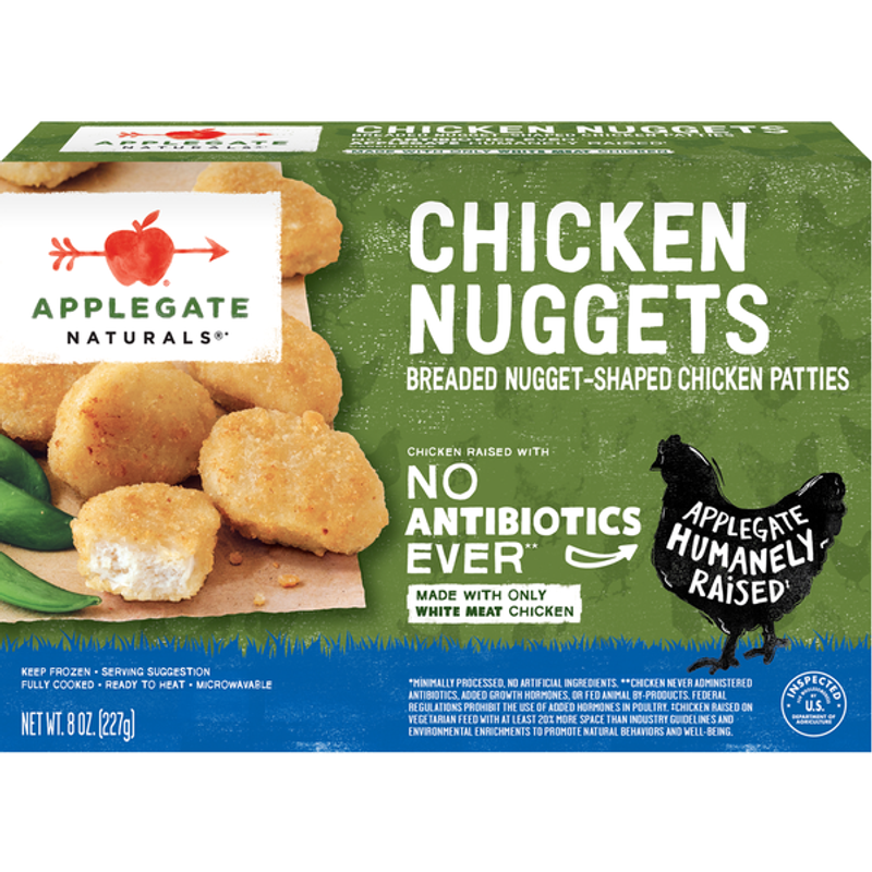 Applegate Naturals Chicken Nuggets 8oz Bag