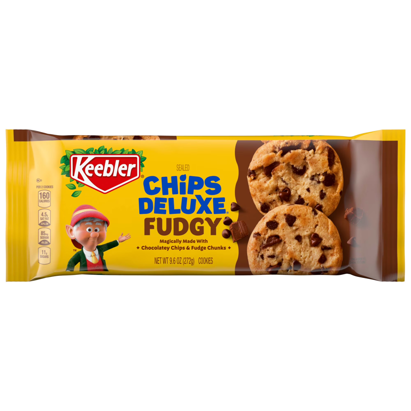 Keebler Chips Deluxe Fudgy Chocolate Chip Cookies 9.6oz