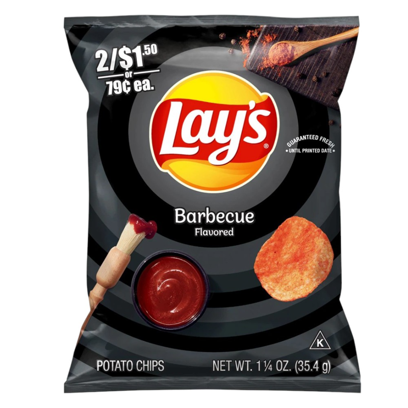 Lay's Barbecue Flavored Potato Chips view 1