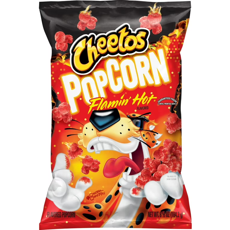 Cheetos Flamin' Hot Popcorn view 1