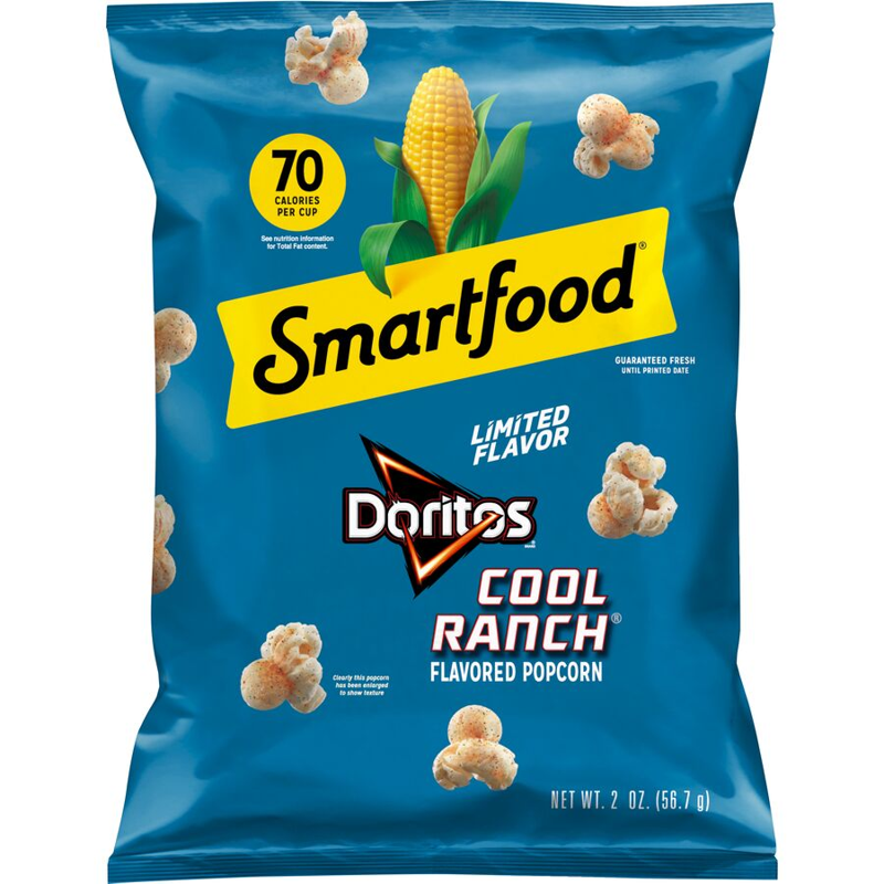 Smartfood Doritos Cool Ranch Flavored Popcorn