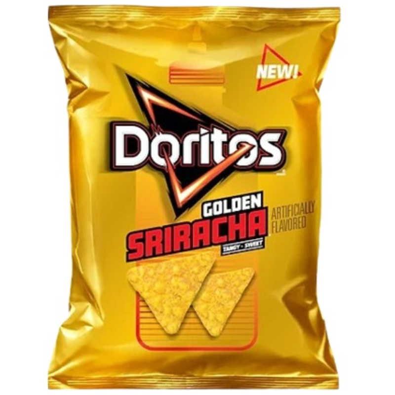 Doritos Golden Sriracha Tortilla Chips 70.8g Bag