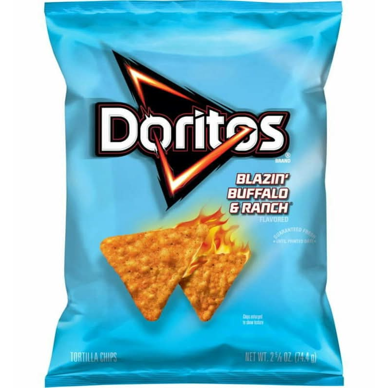 Doritos Blazin' Buffalo & Ranch 2.625oz bag