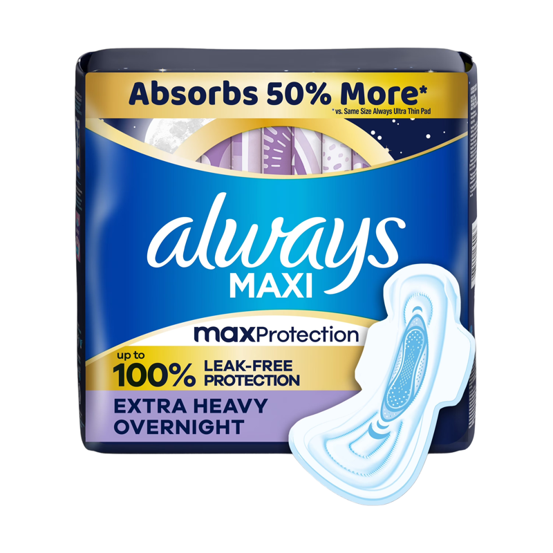 Always Maxi Pads with Wings Bags view 1
