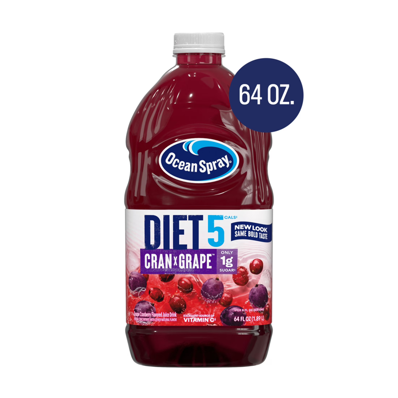 Ocean Spray Diet Cran-Grape Juice 64oz