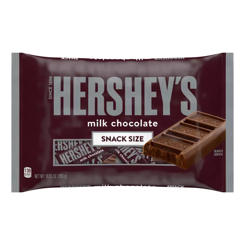 Hershey's Milk Chocolate Snack Candy Bars view 1