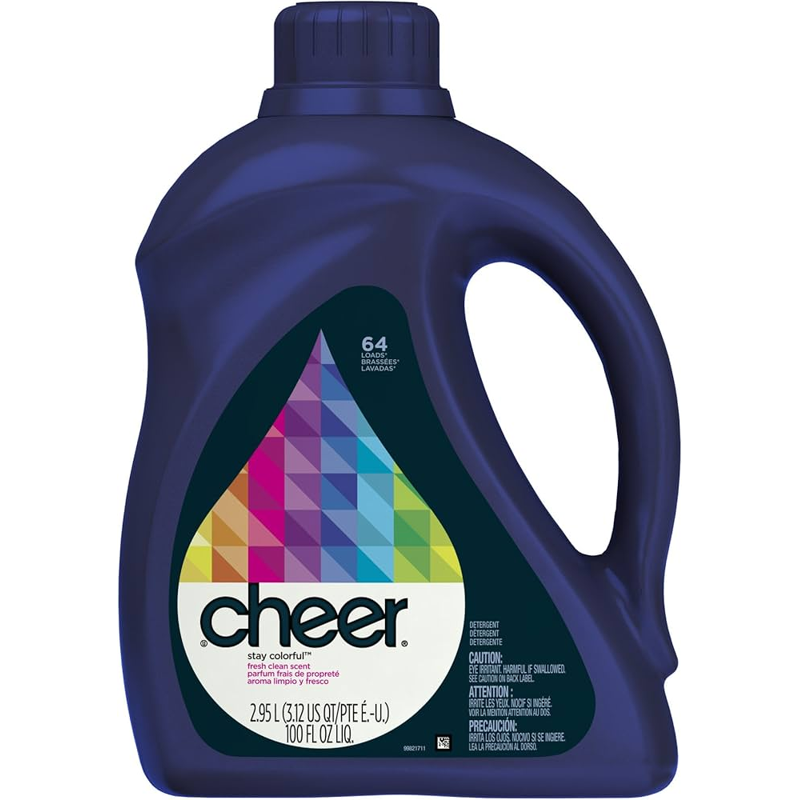 Cheer 2x Concentrated HE Liquid Fresh Clean Scent view 1