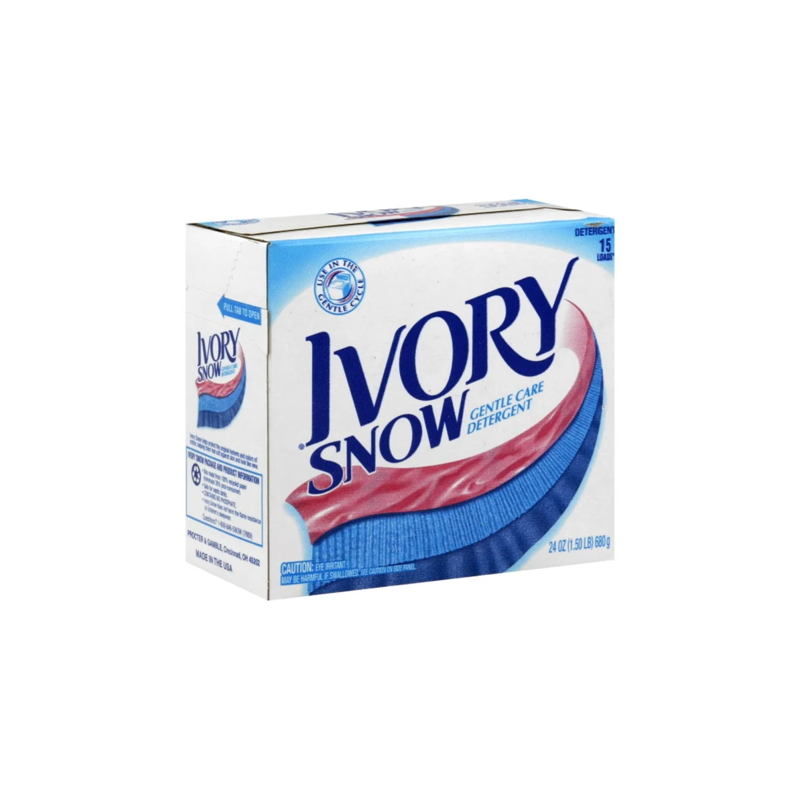 Ivory Snow Gentle Care Powder Laundry Detergent Box view 1
