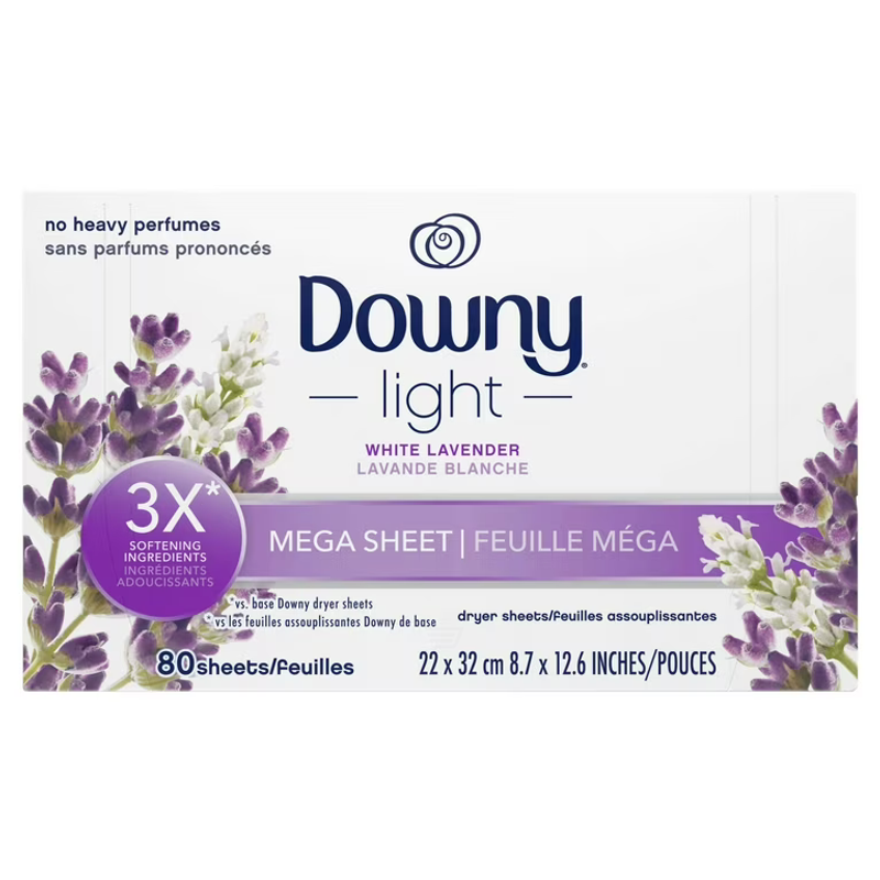 Downy Fabric Softener Dryer Sheets Box view 1