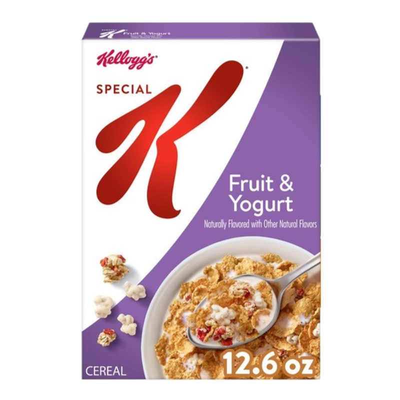 Kellogg's Special K Fruit & Yogurt Cereal Box view 1