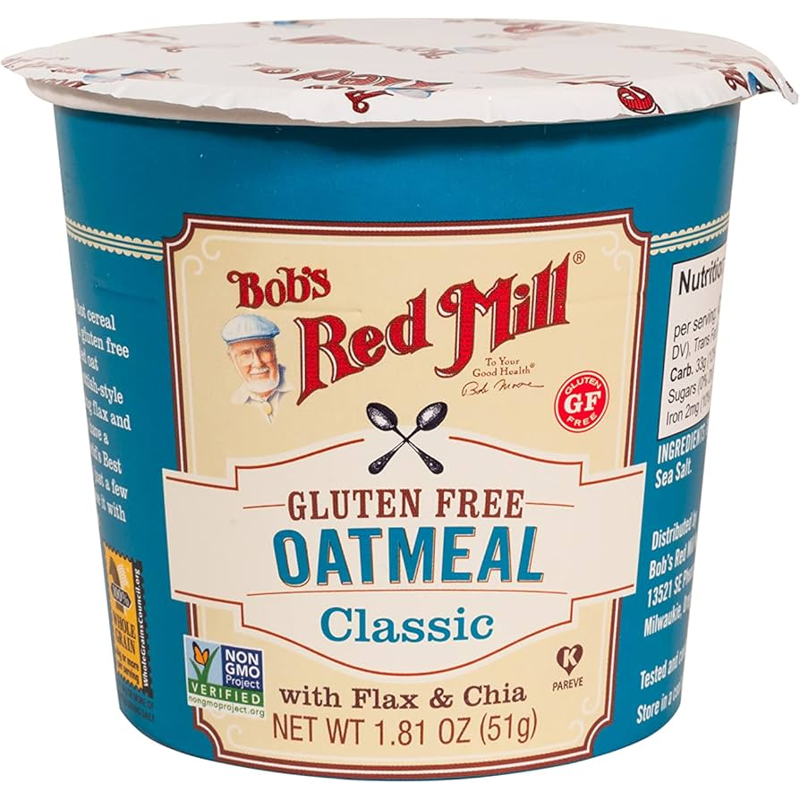Bob's Red Mill Classic Gluten Free Oatmeal Cup 1.81oz