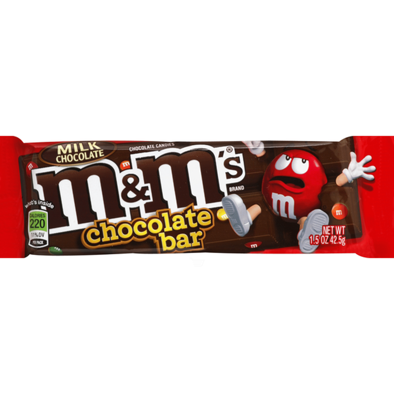 M&M's Milk Chocolate Bar view 1