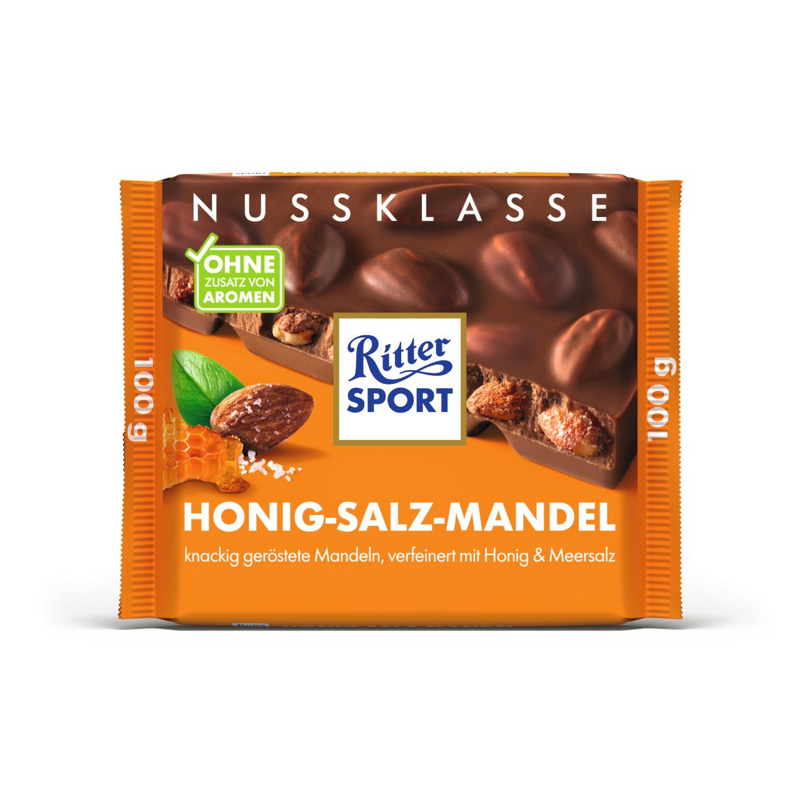 Ritter Sport Honig-Salz-Mandel 100g