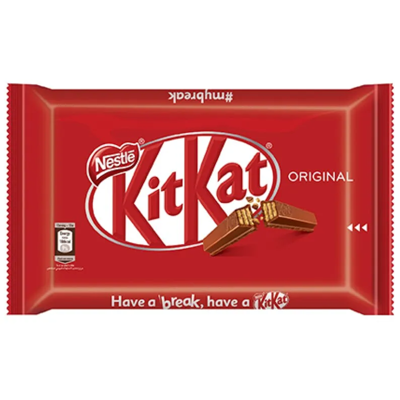 Nestle Kit Kat Original 4-Finger Milk Chocolate Bar 41.5g