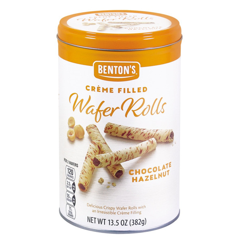 Benton's Wafer Rolls Chocolate Hazelnut view 1