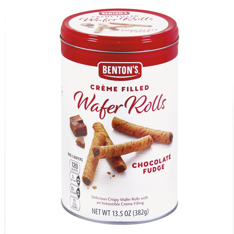 Benton's Chocolate Fudge Wafer Rolls 13.5oz