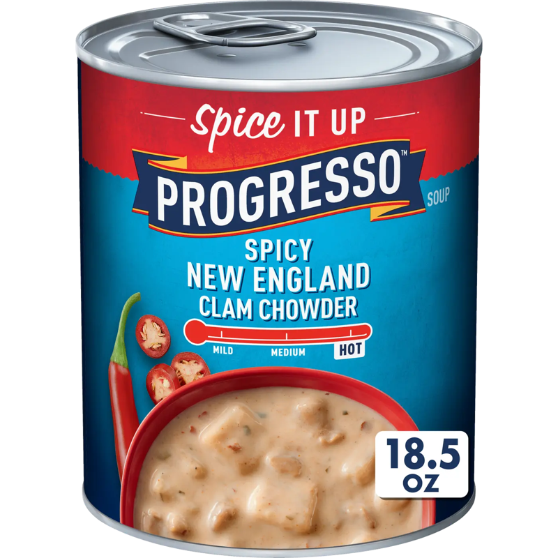 Progresso Spicy New England Clam Chowder 18.5oz Can