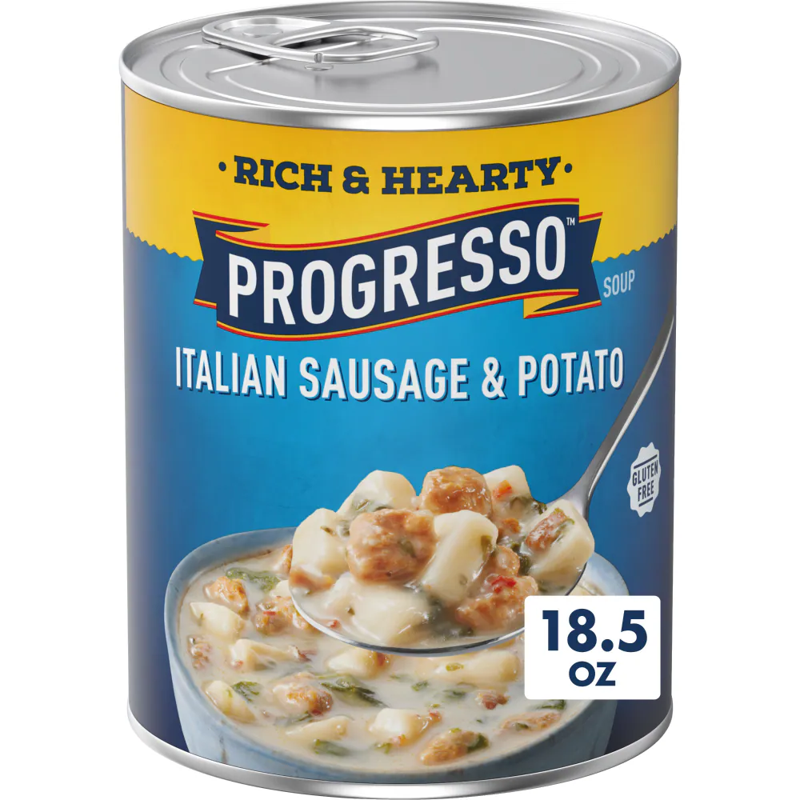 Progresso Italian Sausage & Potato Soup 18.5oz Can